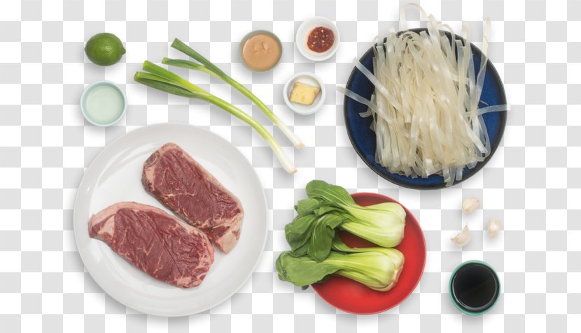 Kobe Beef Bresaola Recipe Dish Cuisine - Meat - Bok Choy Transparent PNG