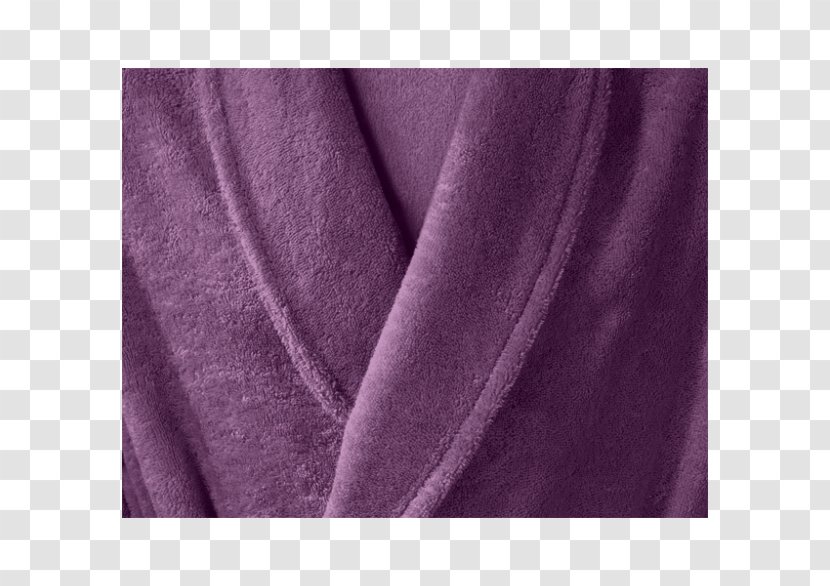 Bathrobe Velour Velvet Pajamas Cotton - Violet Transparent PNG