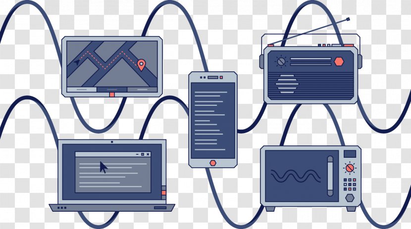 Technology Service Machine Communication Transparent PNG