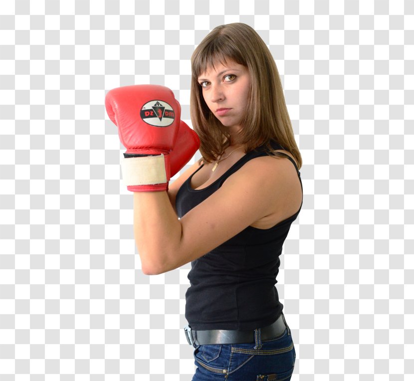 Boxing Glove Women's Woman - Shoulder Transparent PNG