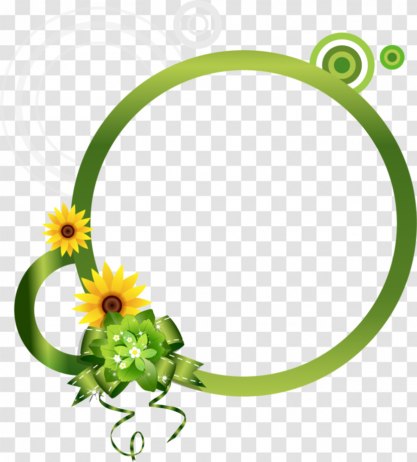 Flower Circle Frame Floral Circle Frame Circle Frame Transparent PNG