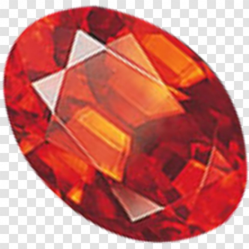 Gemstone Garnet Hessonite Grossular Ruby - Red Transparent PNG