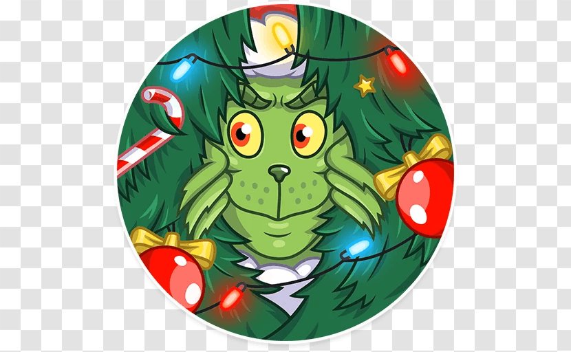Christmas Tree How The Grinch Stole Christmas! Santa Claus - Ornament Transparent PNG