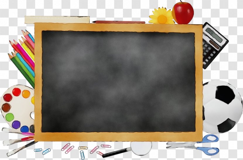 Background Watercolor Frame - Technology - Rectangle Media Transparent PNG