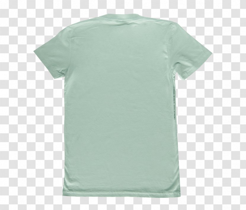 T-shirt Sleeve Neck - Green Transparent PNG