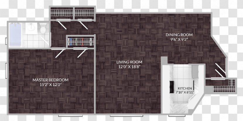 Stuyvesant Town–Peter Cooper Village House Floor No Fee Rentals Apartment - Furniture Plan Transparent PNG