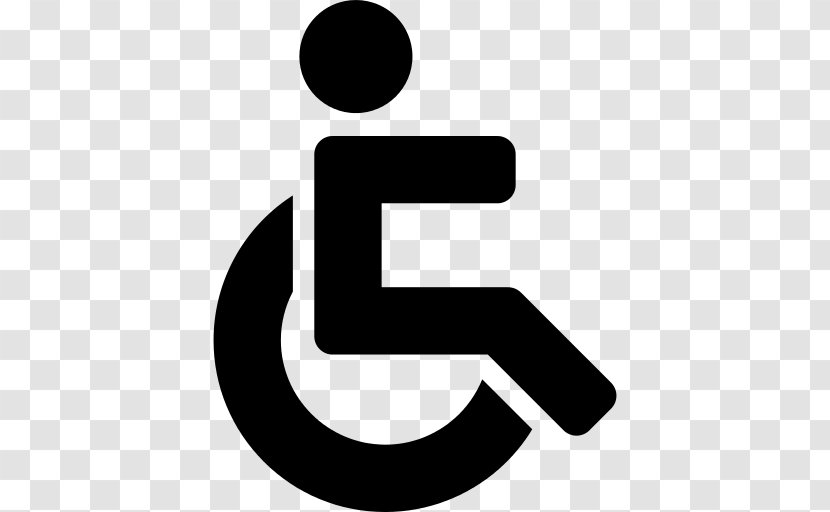 Wheelchair Silhouette Clip Art - Disability - Brand Trademark Transparent PNG