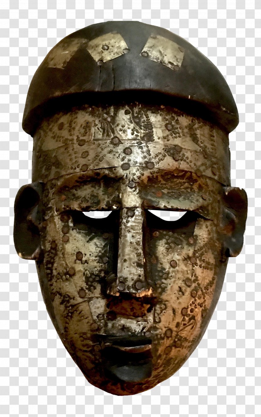 Traditional African Masks Clip Art Image - Metal - Hyena Mask Dogon Transparent PNG