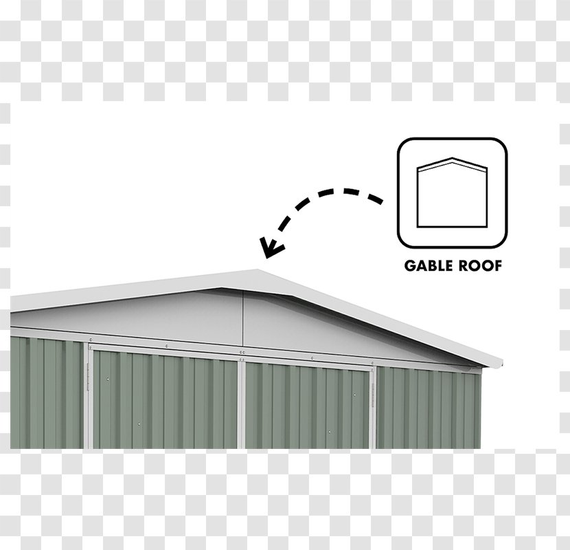 Roof Line Angle Brand - House - Garden Shed Transparent PNG