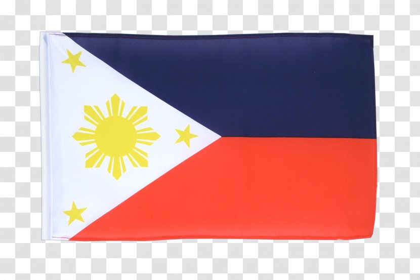 Flag Of The Philippines Fahne Filipino - Rectangle - Philippine Flag3 Stars And Sun Logo Transparent PNG