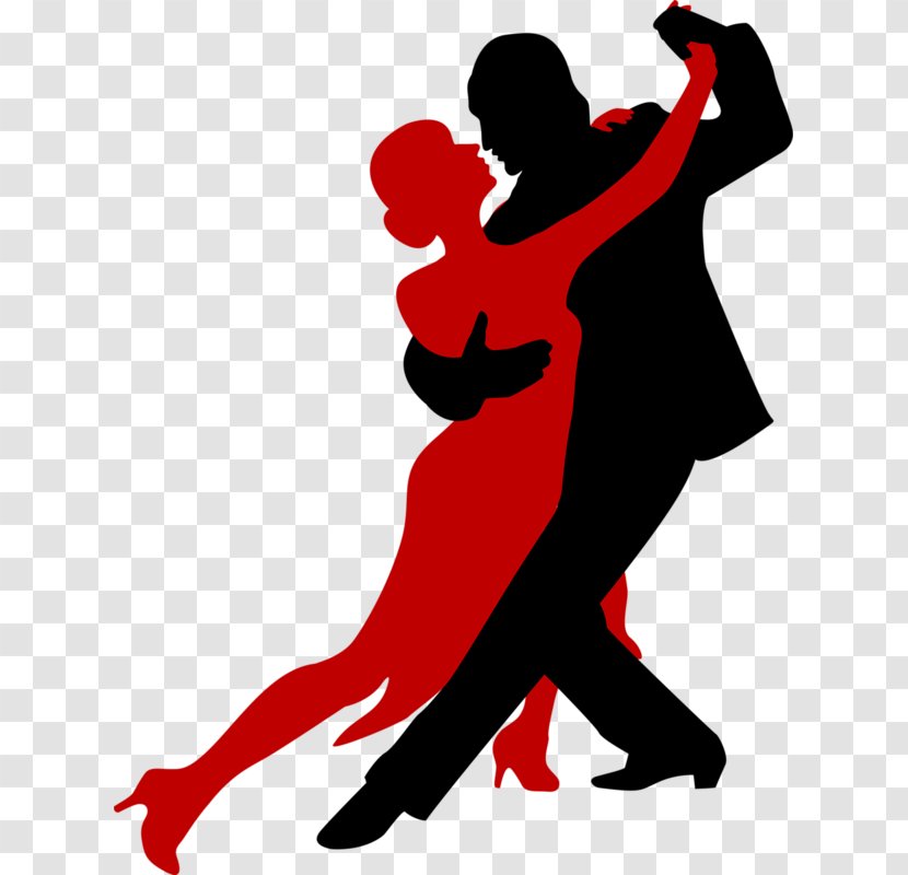 Couple Dancing Ballroom Dance Latin Social - Human Behavior - Silhouette Transparent PNG