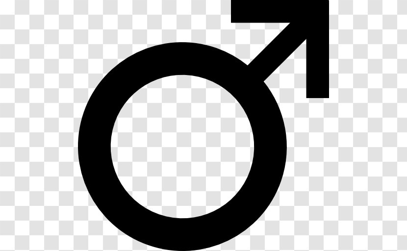 Gender Symbol Logo Man - Cartoon Transparent PNG