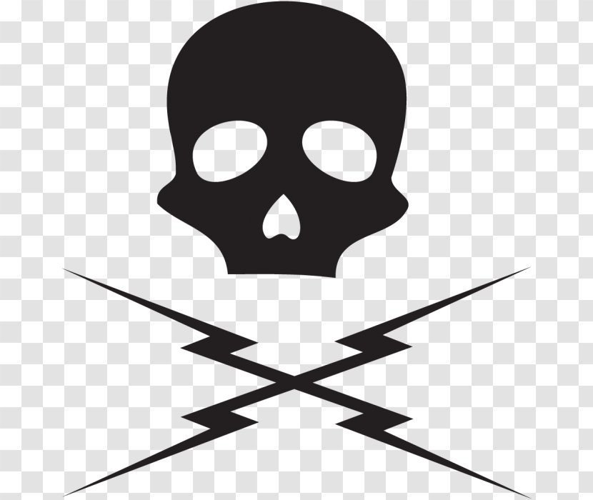 Death Wall Decal Human Skull Symbolism Logo - Rosario Dawson - Tete De Mort Transparent PNG