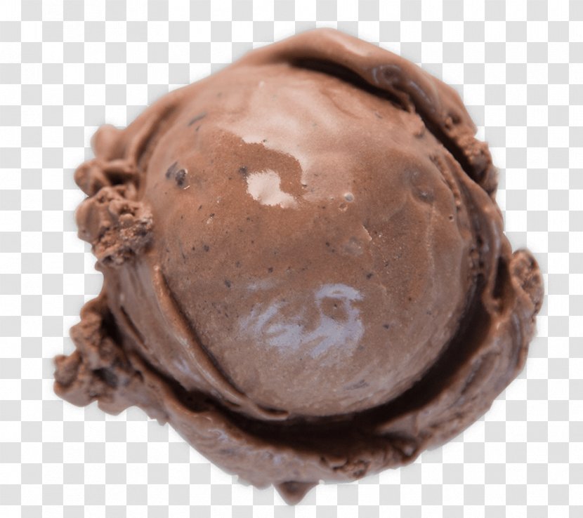 Chocolate Ice Cream Truffle Praline - Choco Transparent PNG