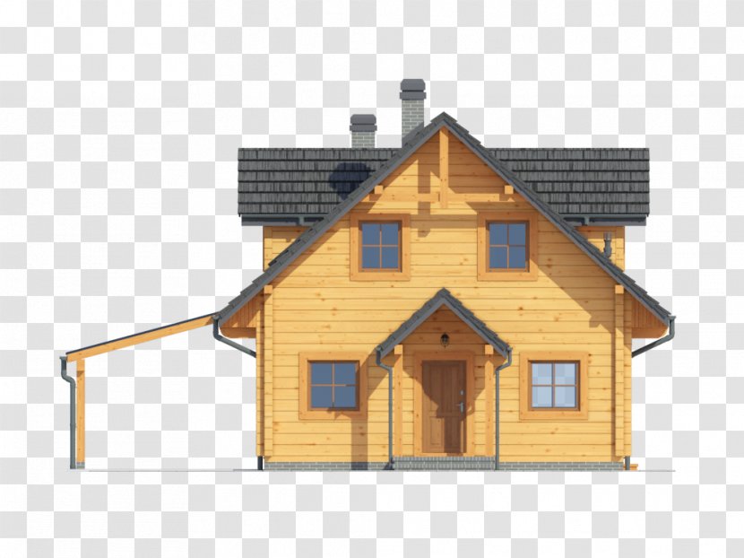 Roof House Property Facade Cottage - Hut Transparent PNG