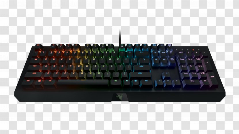 Computer Keyboard Gaming Keypad Razer Inc. Electrical Switches Personal - Electronic Device Transparent PNG