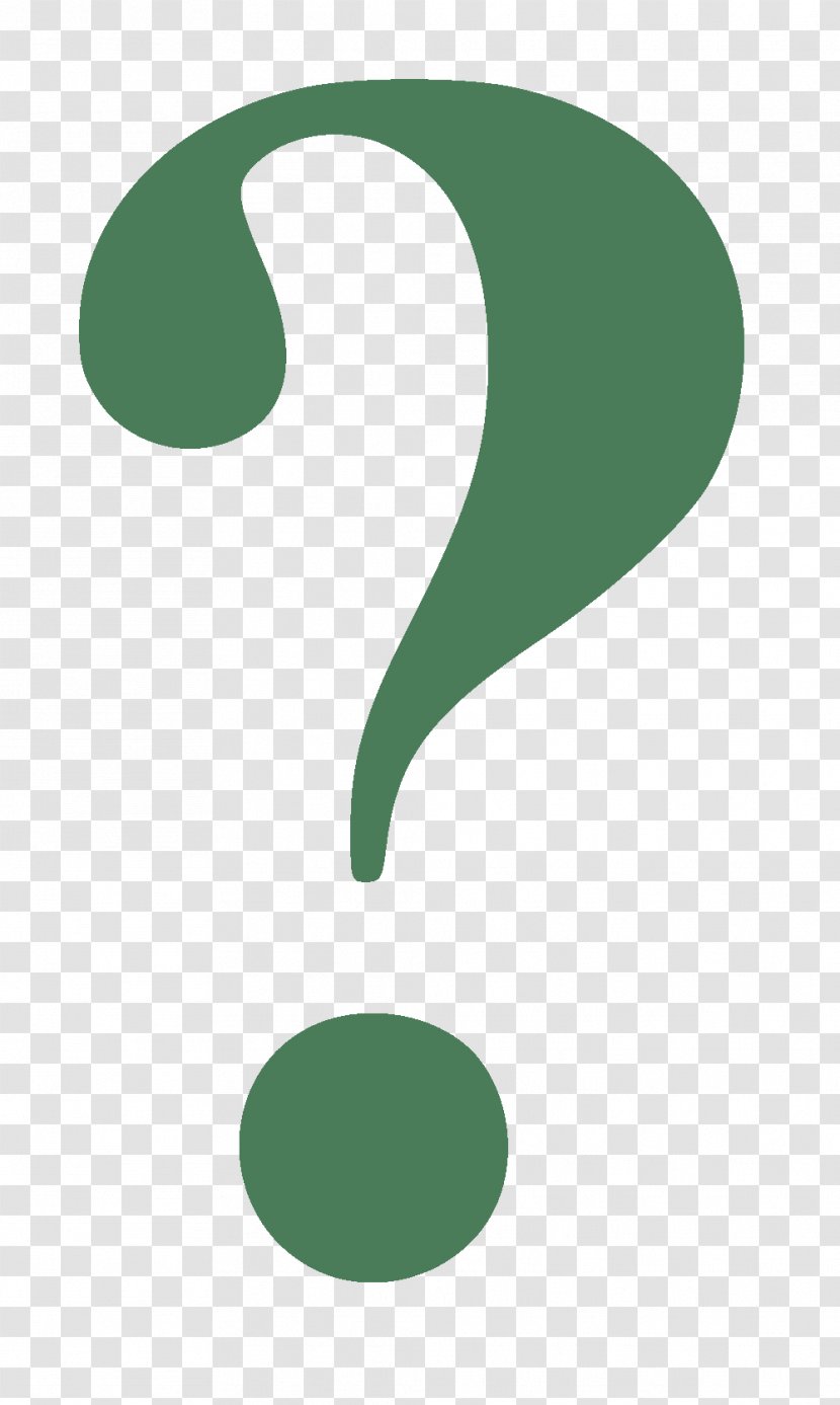 Logo Brand Green Font - Symbol - Hollow Question Mark Transparent PNG