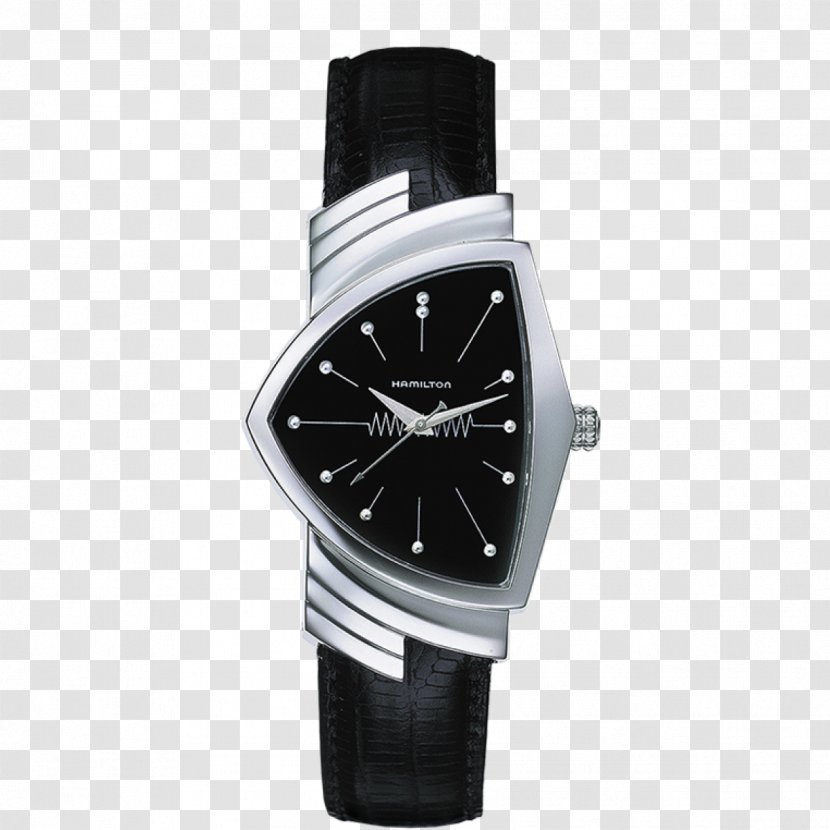 Hamilton Watch Company Ventura Quartz Clock Strap - Accessory - Men's Transparent PNG