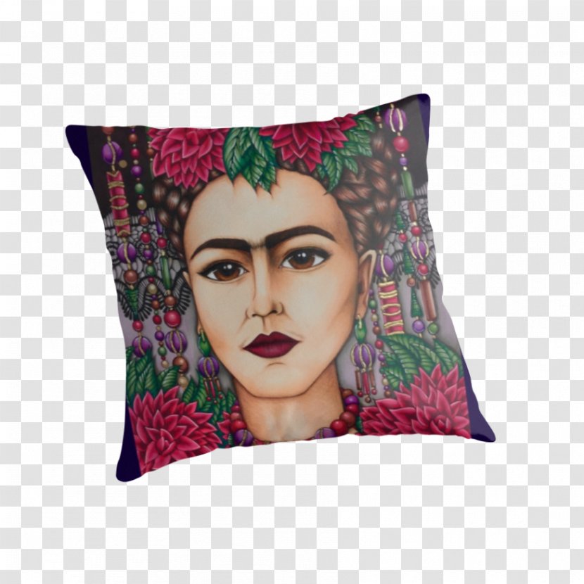 Cushion Throw Pillows - FRIDA Transparent PNG