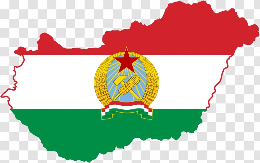 Flag Of Hungary Map Denmark - Creative Transparent PNG