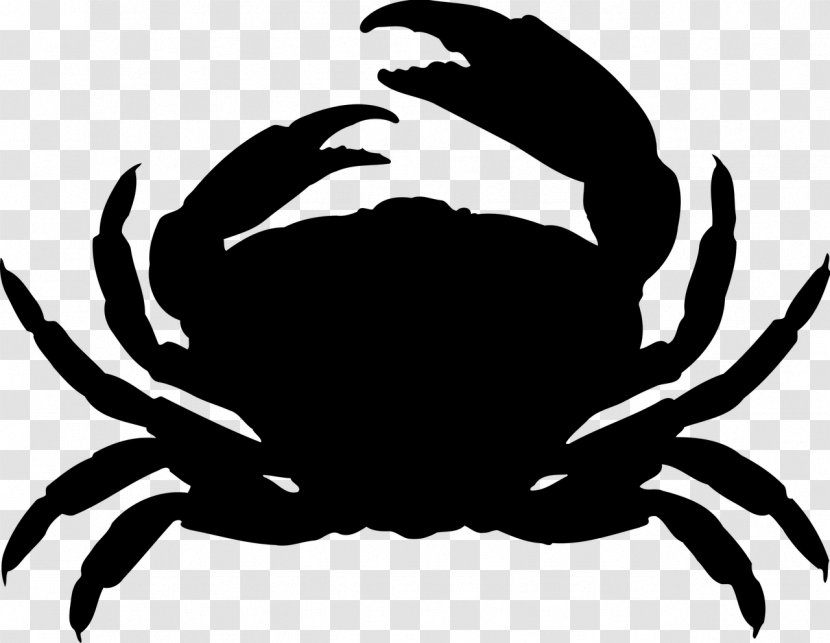 Dungeness Crab Silhouette Clip Art Transparent PNG
