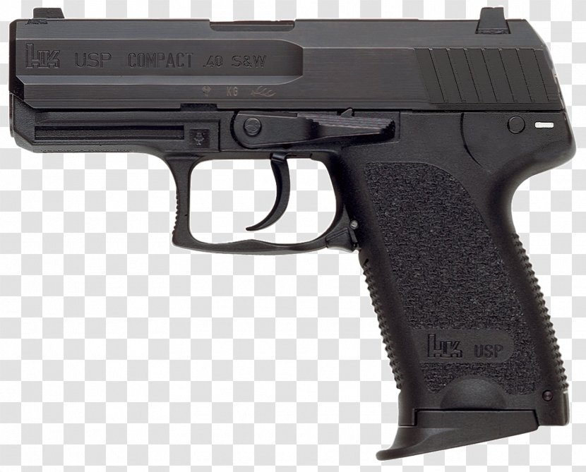 Heckler & Koch USP Compact P2000 Firearm - Revolver - Handgun Transparent PNG