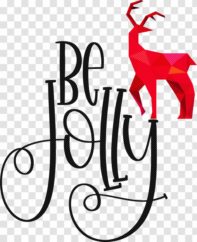 Be Jolly Christmas New Year Transparent PNG