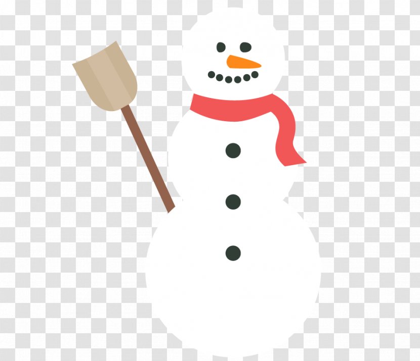 Snowman Winter - Vector Transparent PNG