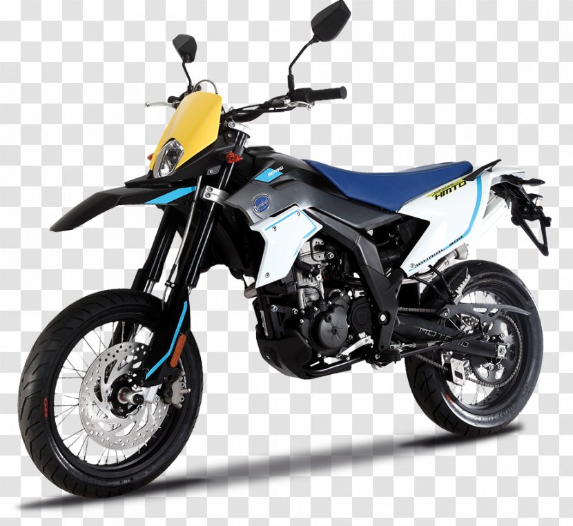 Supermoto Scooter Motorcycle Piaggio Mondial - Vehicle Transparent PNG