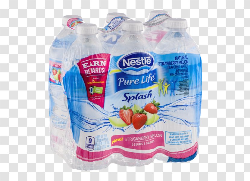 Nestlé Pure Life Carbonated Water Waters North America Transparent PNG
