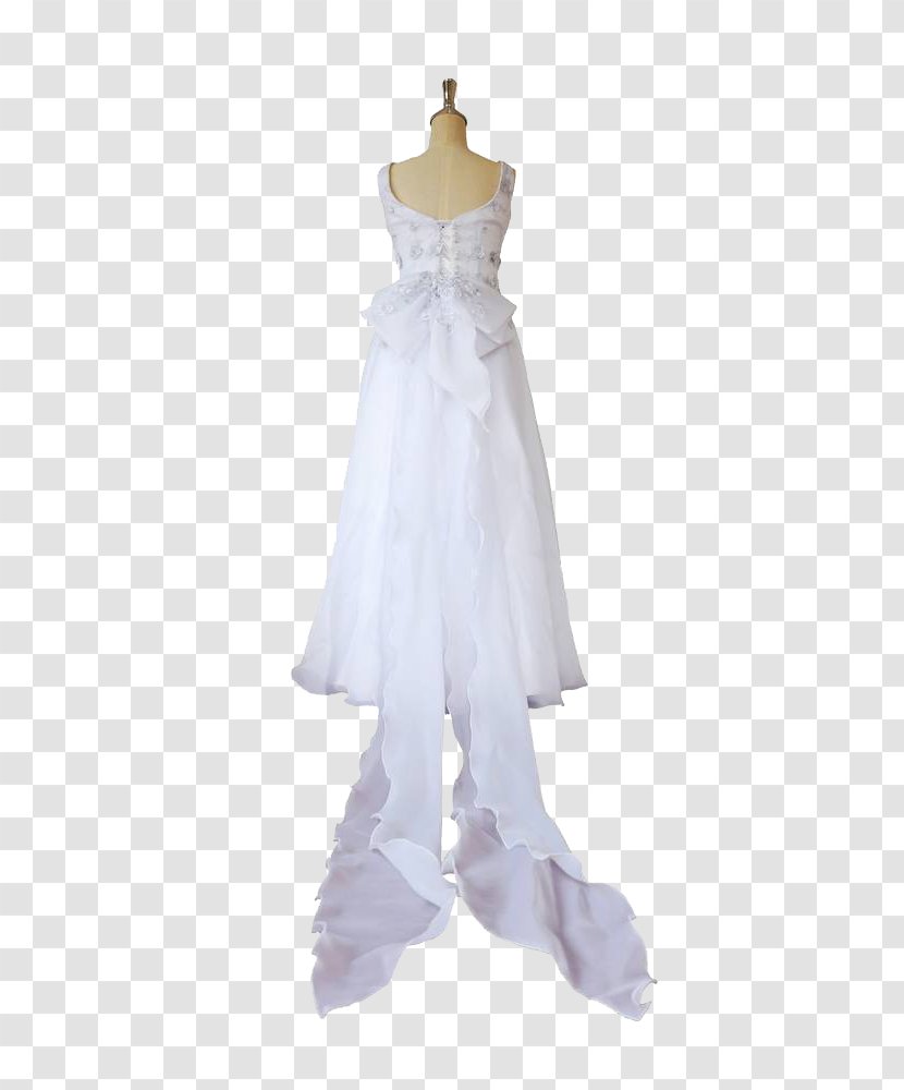 Wedding Dress Bride White - Silhouette - A Transparent PNG