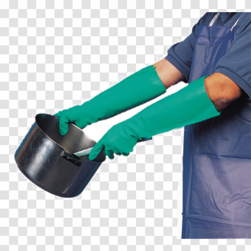 Rubber Glove Dishwashing Nitrile Medical - Lining Transparent PNG
