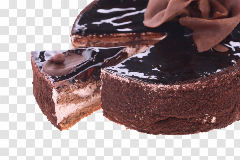 Chocolate Cake Banana Fruitcake Mold - Spread - Cut The Transparent PNG