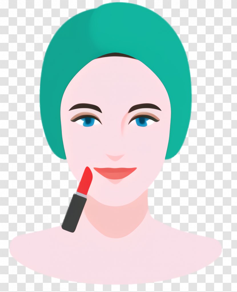 Lips Cartoon - Lipstick - Neck Transparent PNG