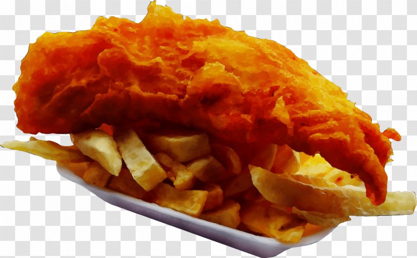 Fish And Chips - Junk Food - Meat British Cuisine Transparent PNG