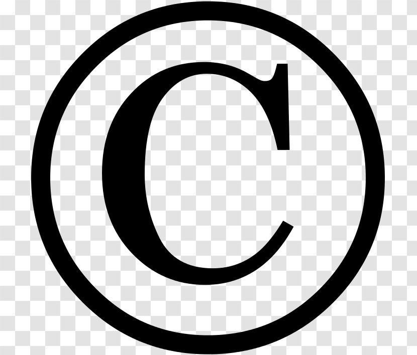 Copyright Law Of The United States Symbol Infringement - Text Transparent PNG