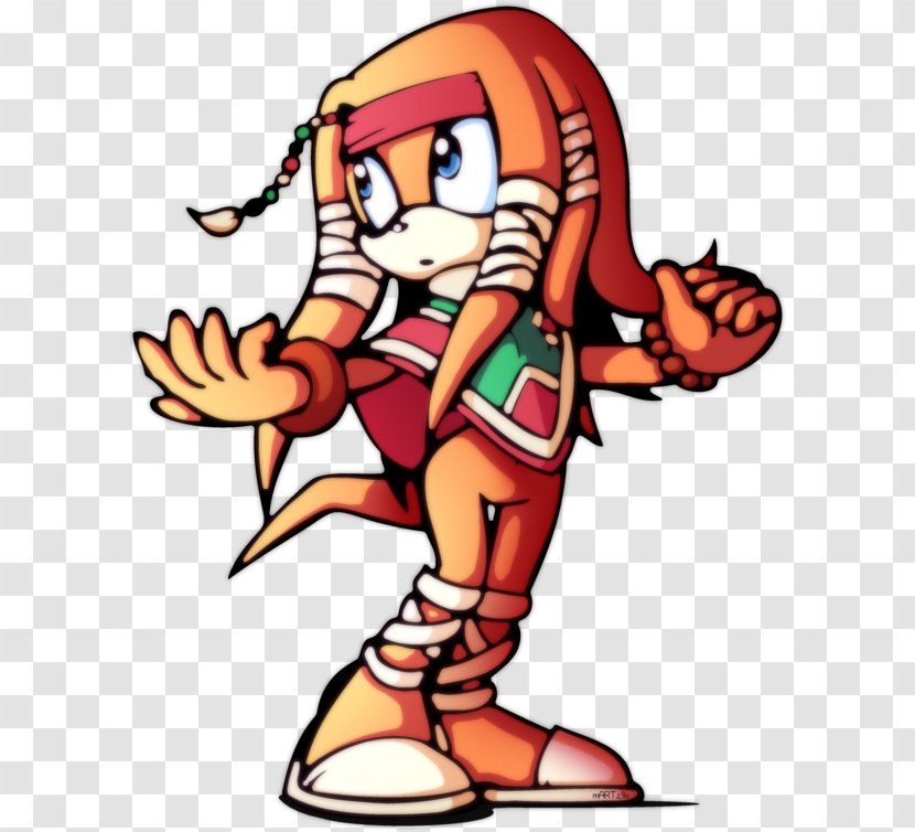 Tikal Tails Sonic Runners Knuckles The Echidna Amy Rose - Cartoon - Watercolor Transparent PNG