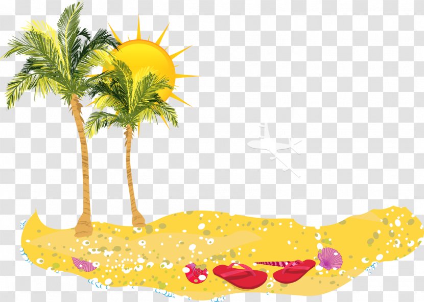 Illustration - Floral Design - Vector Vacation Island Transparent PNG