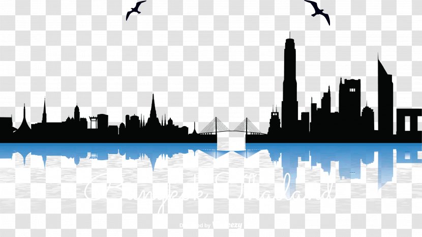 Bangkok Skyline Royalty-free Illustration - Vector City Transparent PNG