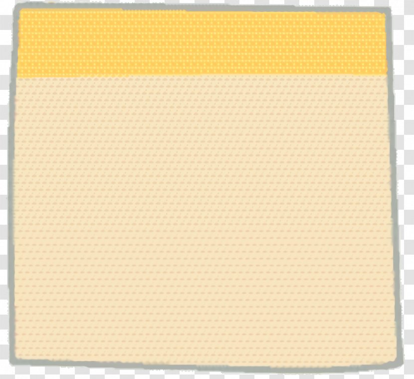 Yellow Background - Paper Product Rectangle Transparent PNG