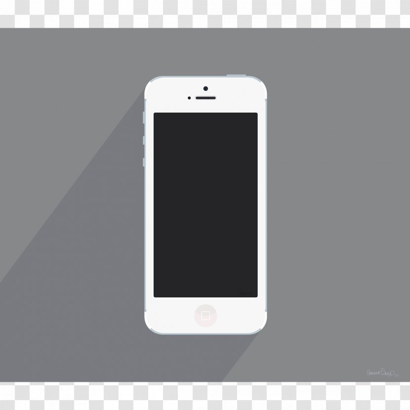 IPhone 5s IOS Telephone Clip Art - Telephony - White 5 Cliparts Transparent PNG