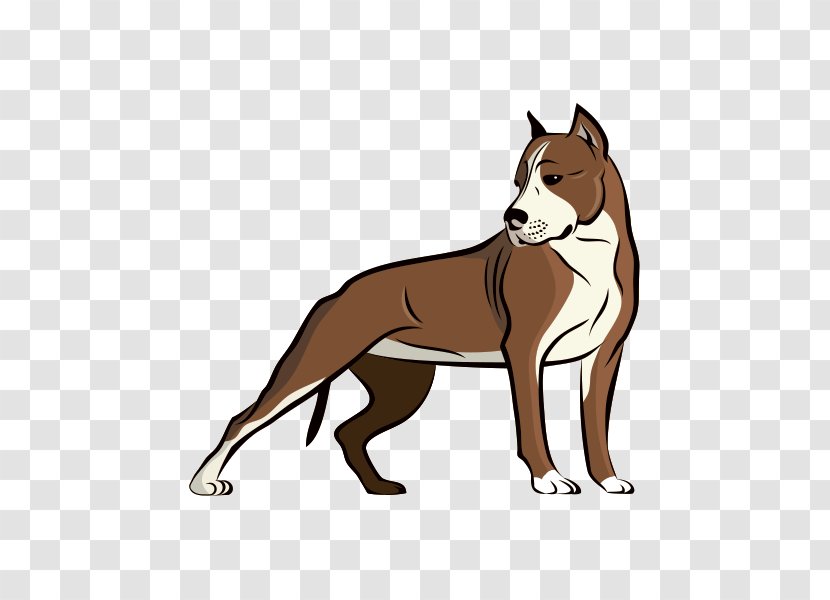 American Pit Bull Terrier Staffordshire - Tail Transparent PNG
