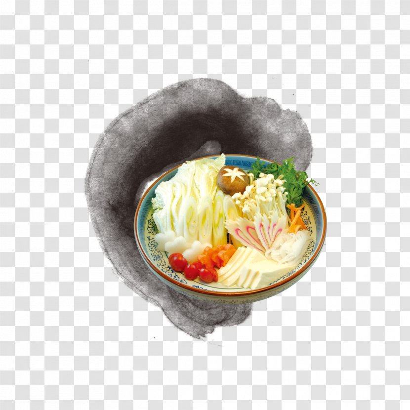 Korean Cuisine Vegetarian Chinese Cabbage - Udon - Fresh Transparent PNG