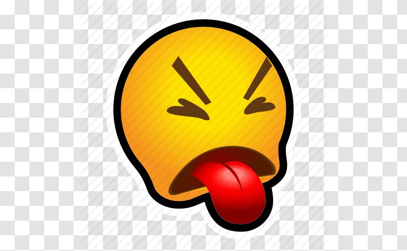 Emoticon Smiley Disgust Clip Art - Yellow - Disgusted Face Transparent PNG