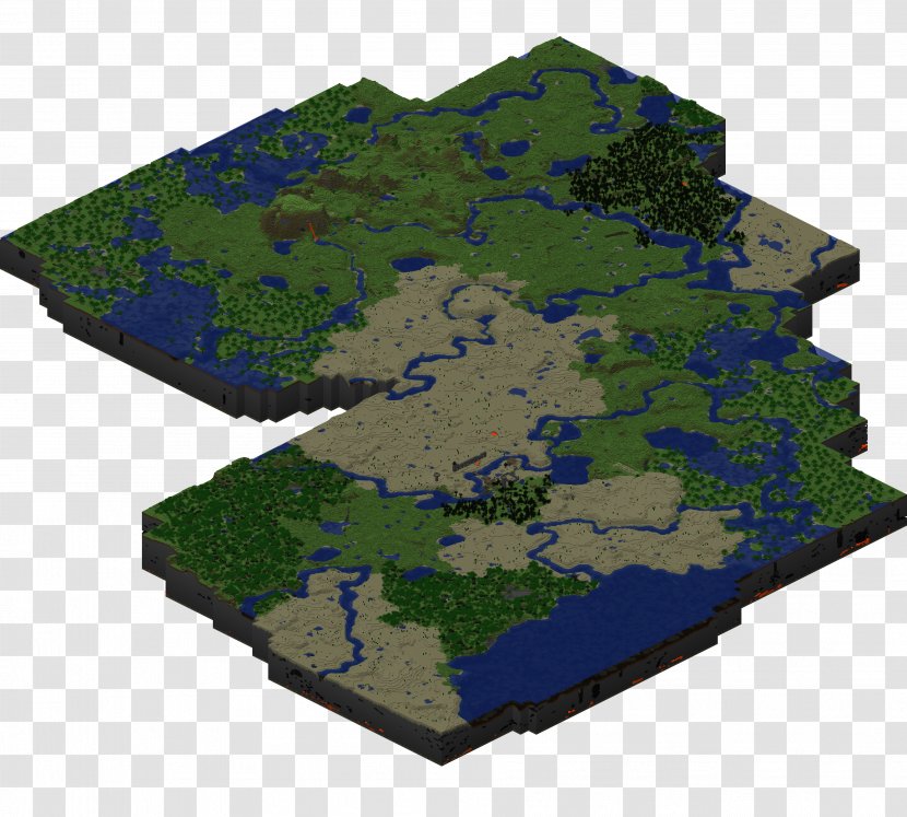 DayZ Minecraft Map Survival Video Game - Heightmap Transparent PNG