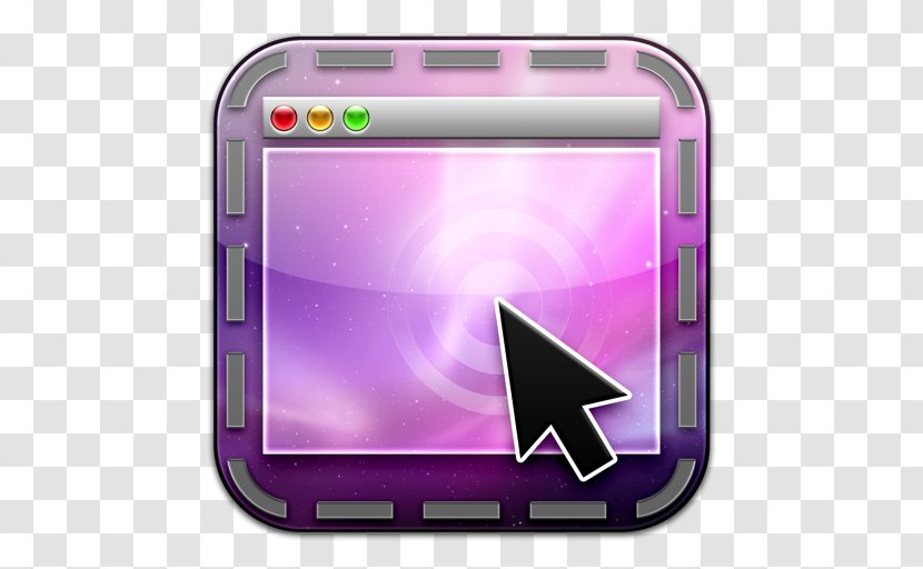 Pink Purple Gadget Multimedia - Cinch Transparent PNG