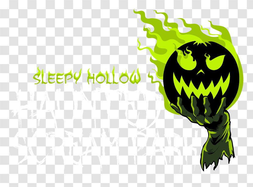 SLEEPY HOLLOW'S HAUNTED SCREAM PARK YouTube Clip Art - Logo - Sleepy Hollow Transparent PNG