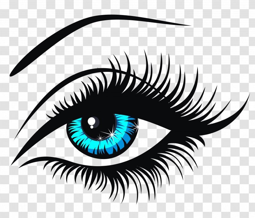 Eyebrow Human Eye Clip Art - Frame - Beautiful Pupil Eyes Transparent PNG