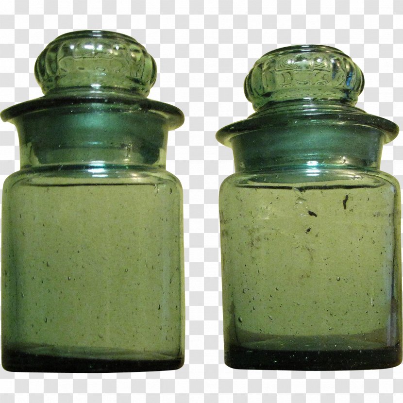 Glass Bottle Green - Drinkware Transparent PNG