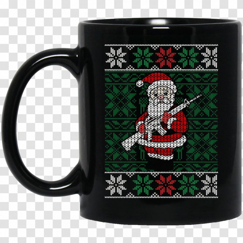 Deadpool Mug YouTube Film Marvel Comics - Christmas Ornament - Dabbing Santa Transparent PNG